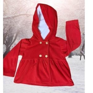 Carter's 24m red button down fleece coat girls
Good condition.